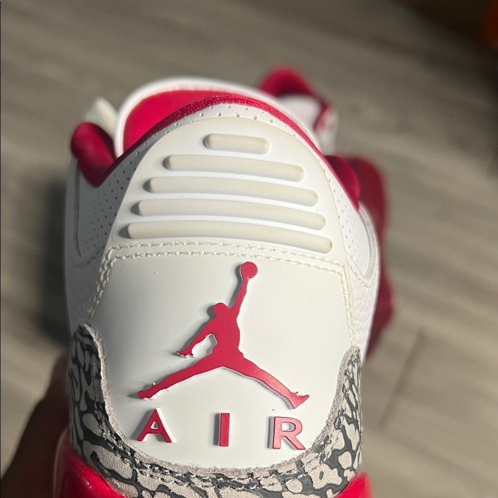 Air Jordan 3 Retro Cardinal Red (9) - Picture 14 of 15